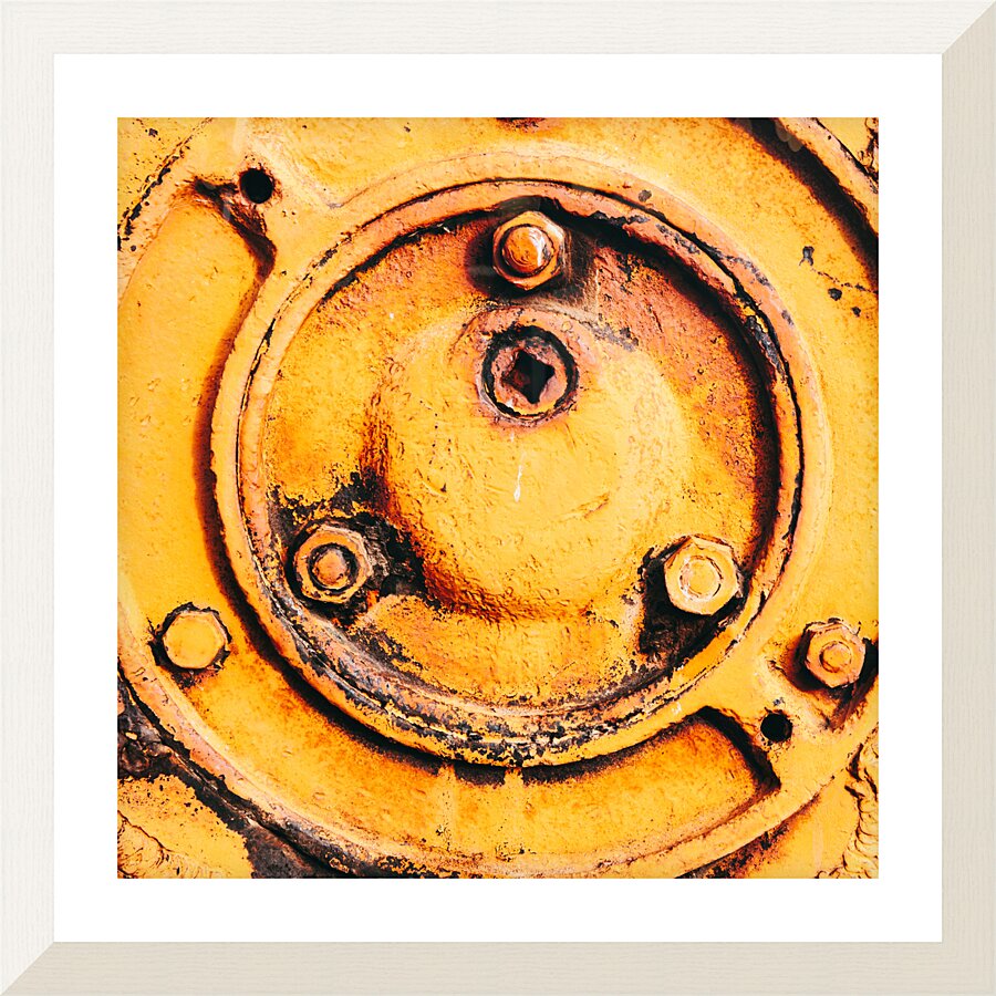 Yellow Picture Frame print