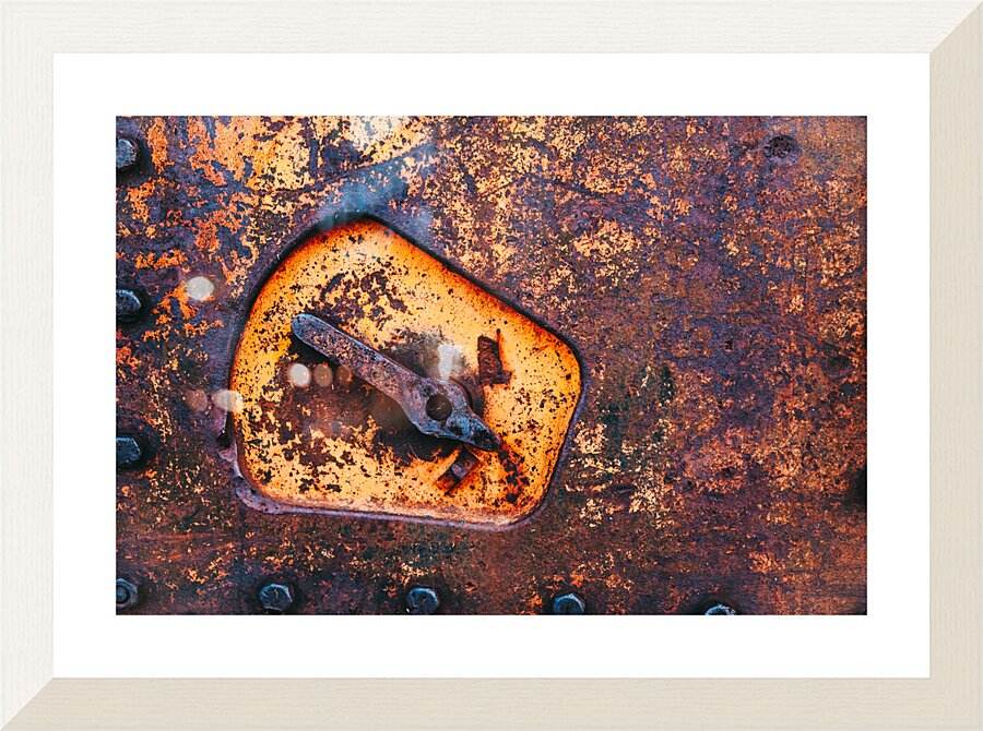 Rust Picture Frame print