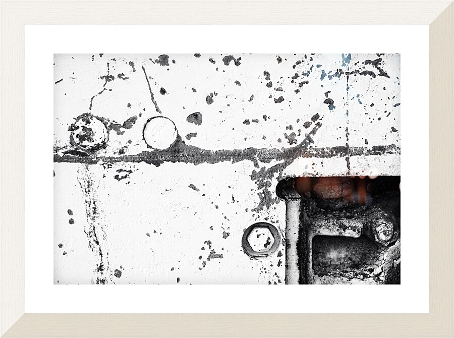Depth and Flatness Picture Frame print