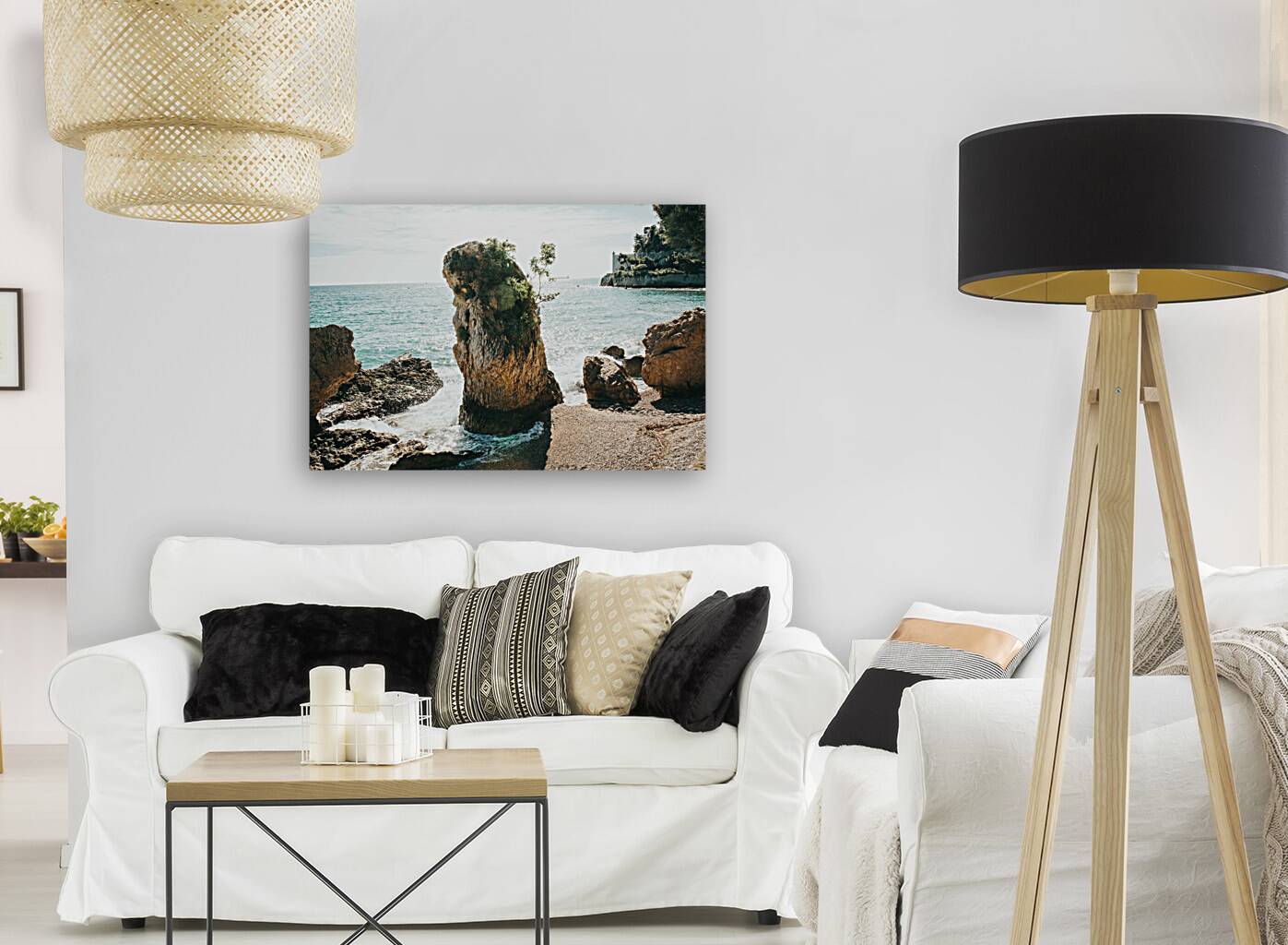 Trieste seashore Reproduction
