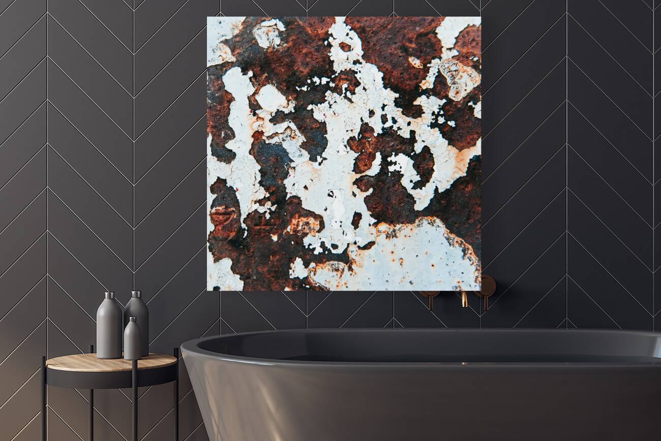 Rustic Cowhide Reproduction
