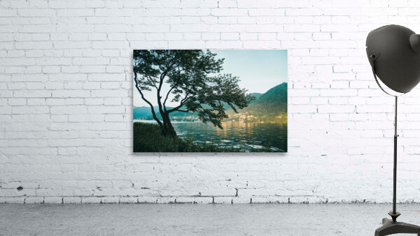 Sunset on Lake Como Wall Preview