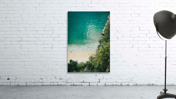 Beach by Duino  Castle Wall Preview