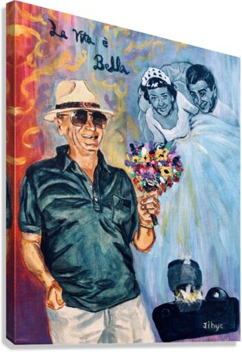 La Vita e Bella  Canvas Print