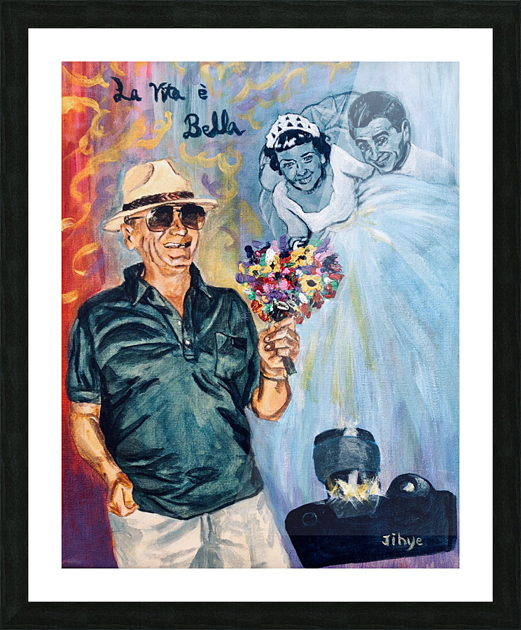 La Vita e Bella  Picture Frame print