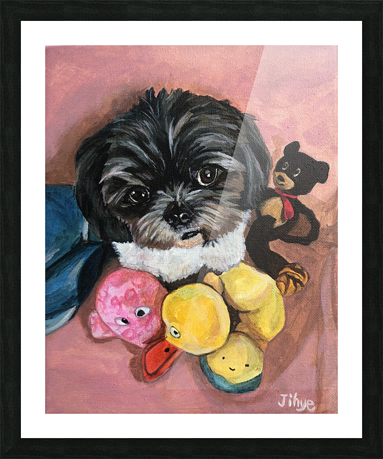 Coco1 Picture Frame print