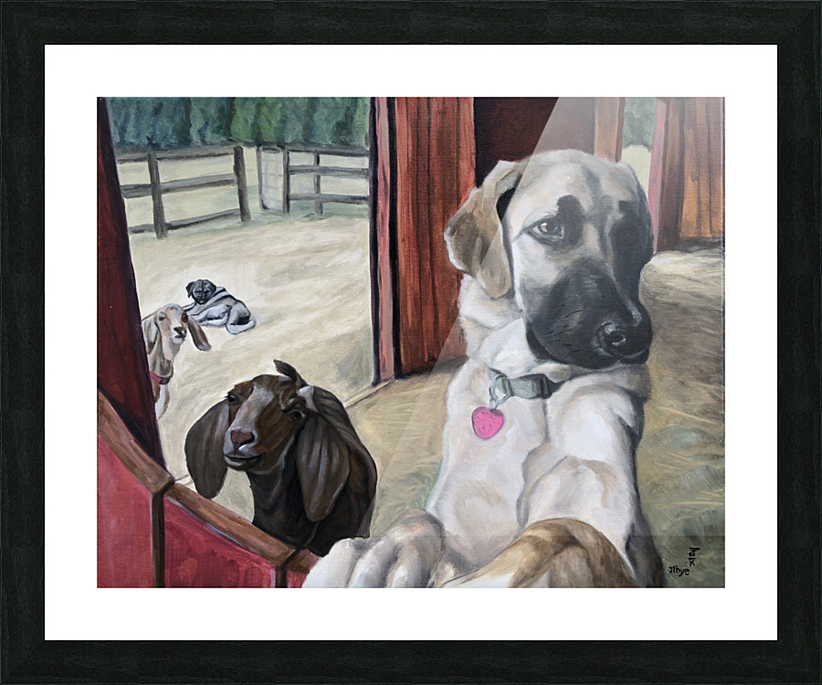 Farm Life Picture Frame print