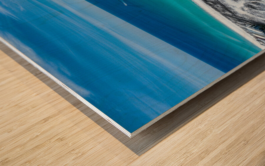 East Jetty Wood print