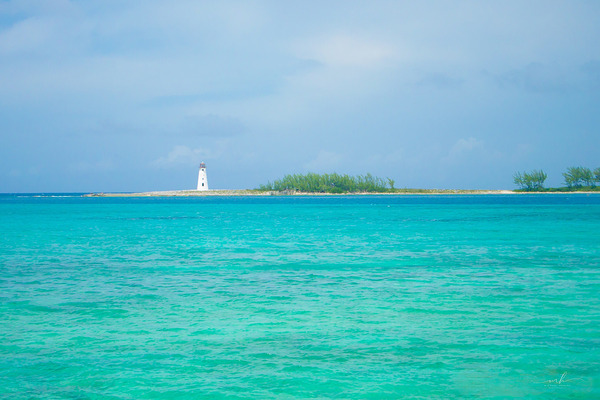 Beacon of the Bahamian Blue Digital Download