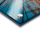 Sunset Symphony on the Brooklyn Bridge Acrylic print