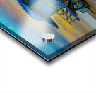 Sunset at Miami Beach Lifeguard Tower Impression Acrylique