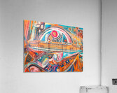 Orange Passage Acrylic Print