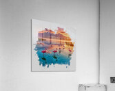 Whispers of the Sunset Tide Acrylic Print