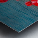 Tulips by the Water  Metal print