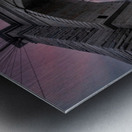 Sunset Through the Arches Metal print