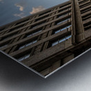 Axis of Light Metal print