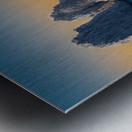 Sunset Over the Arch Metal print