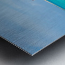 Beacon of the Bahamian Blue Metal print