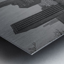 After the storm Metal print