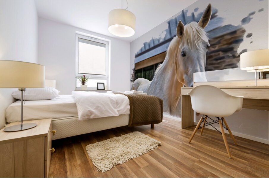 Keeper of Quiet Light Mural print