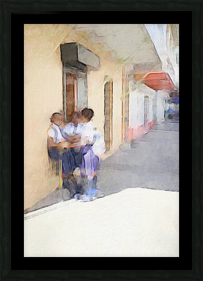 Afternoon Break Picture Frame print