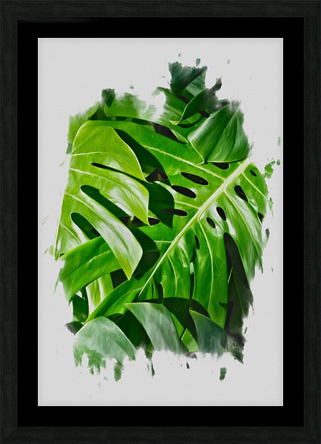 Still Verdant Picture Frame print