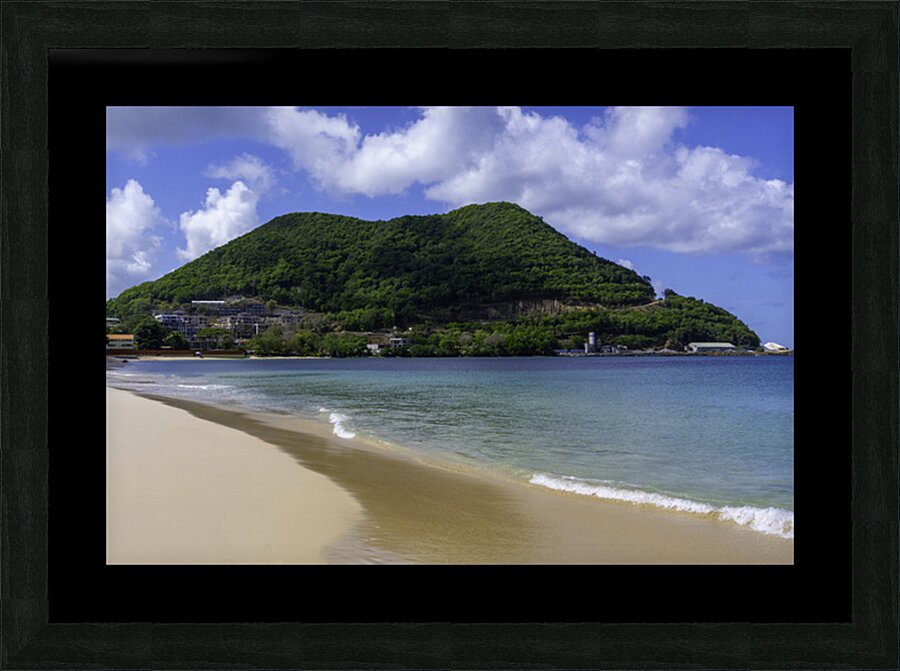 Where the Hills Meet the Tide Picture Frame print