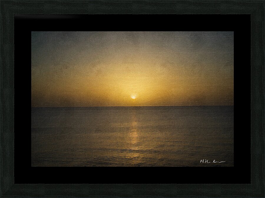 Solace at the Horizon Picture Frame print