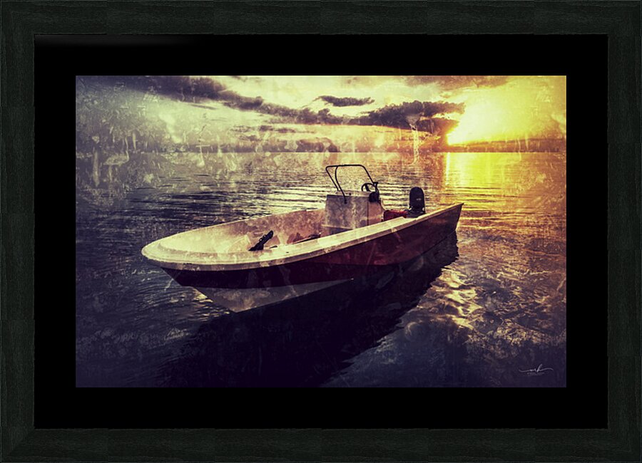 Drift into Dusk Picture Frame print