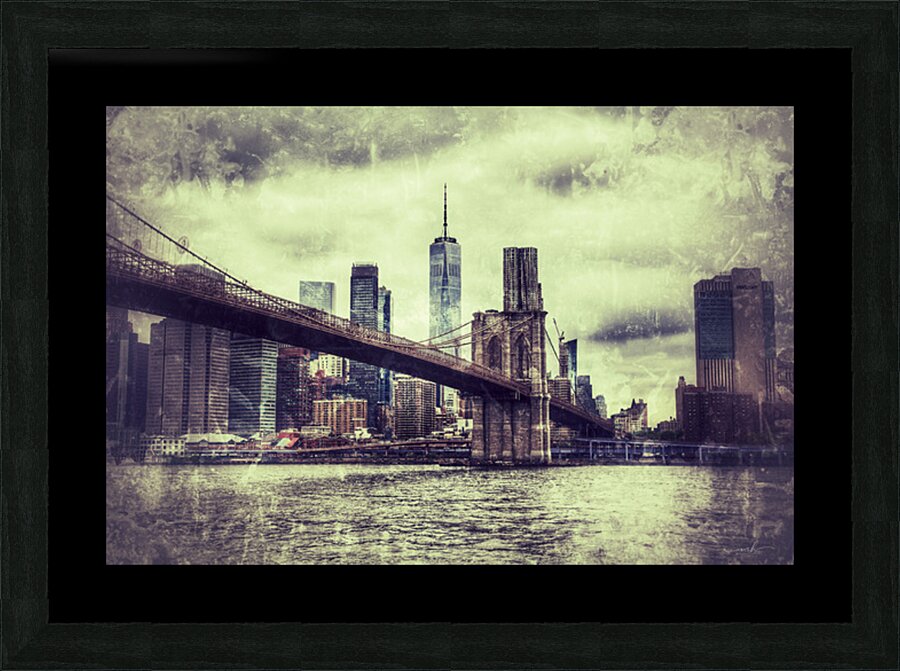 Threshold of the City Picture Frame print