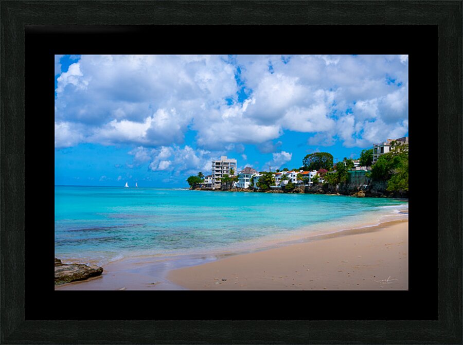 Between Breath and Tide Picture Frame print