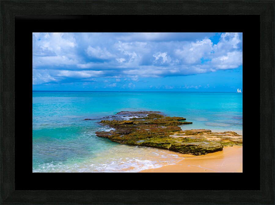 Where the Horizon Whispers Picture Frame print