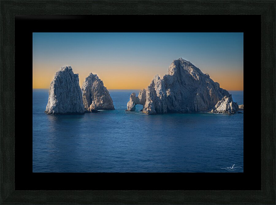 Sunset Over the Arch Picture Frame print