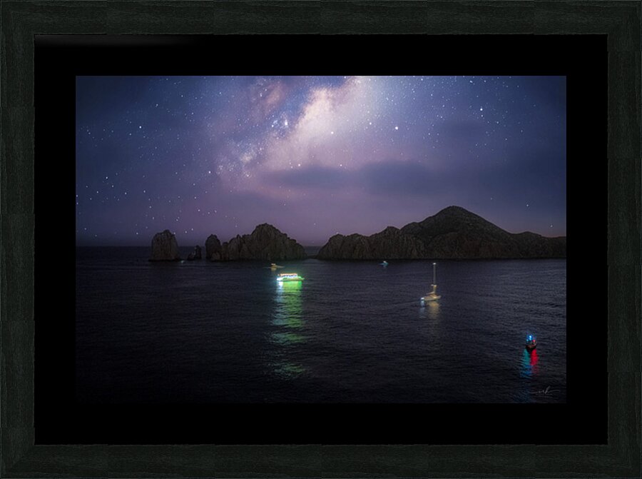Voyage Beneath the Stars Picture Frame print