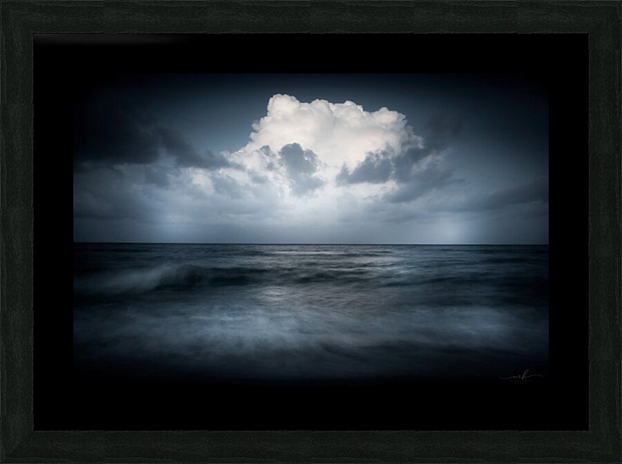 Tranquil Storm Picture Frame print