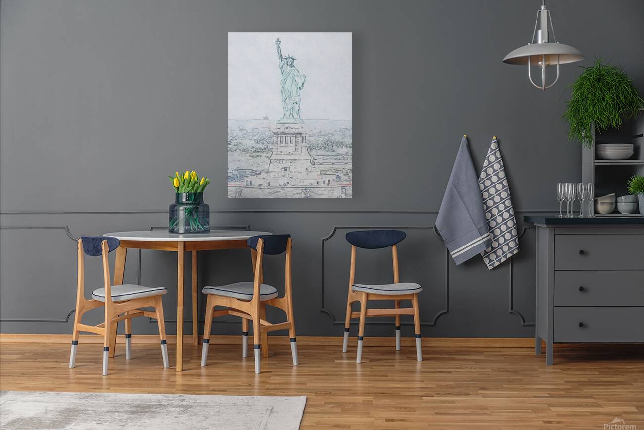 Liberty in Line Reproduction