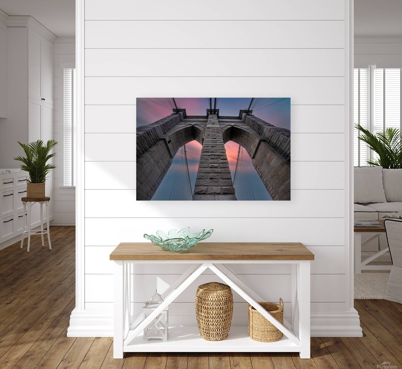 Sunset Through the Arches Reproduction