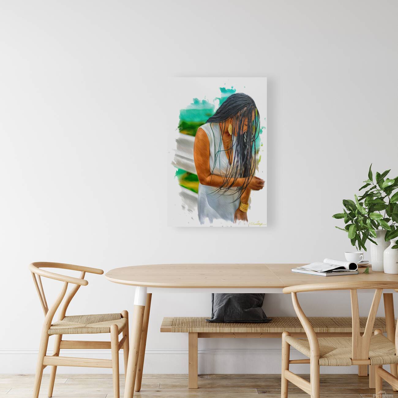 Beneath the Braids Reproduction