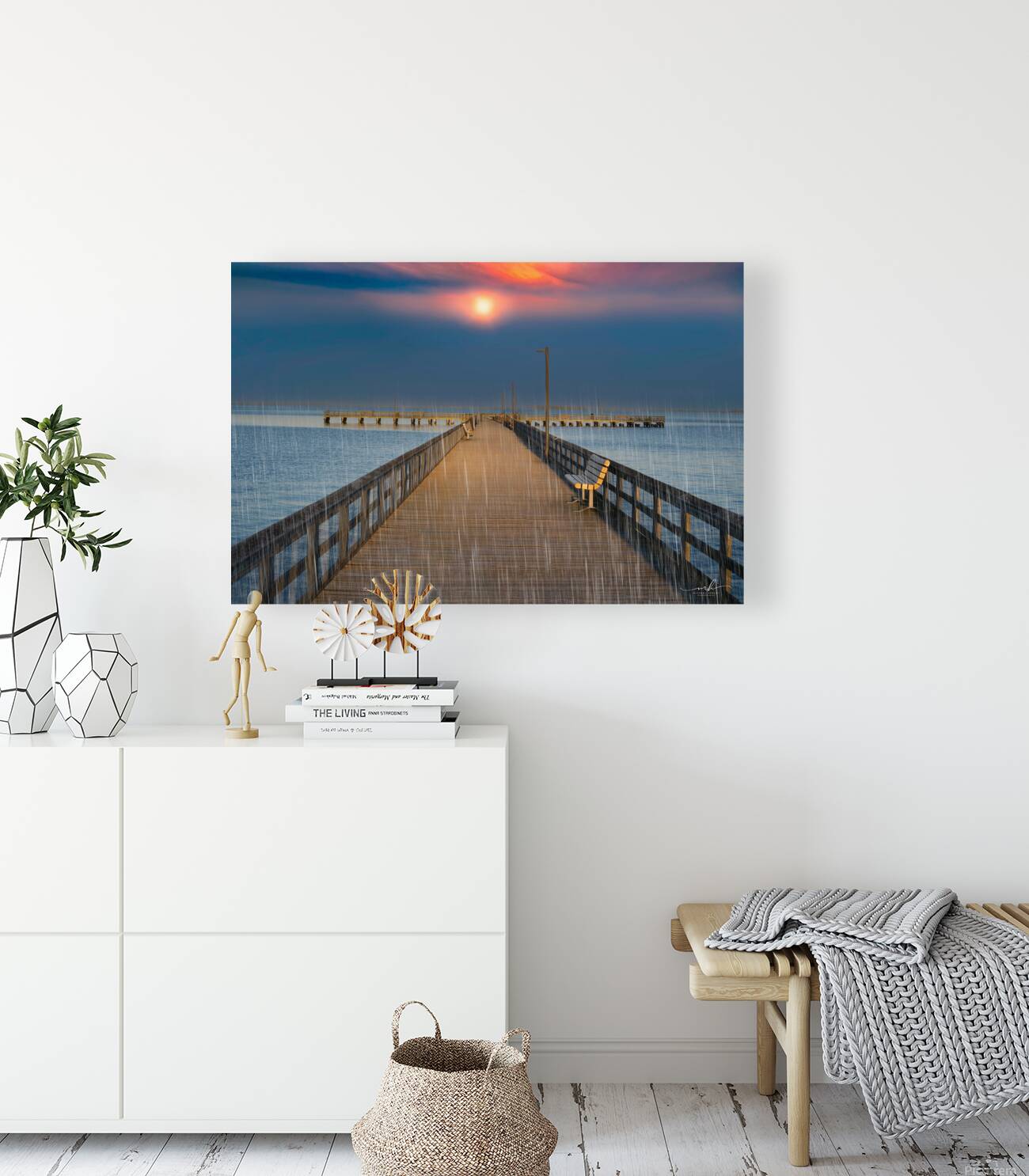 Solitude in the Rain Reproduction