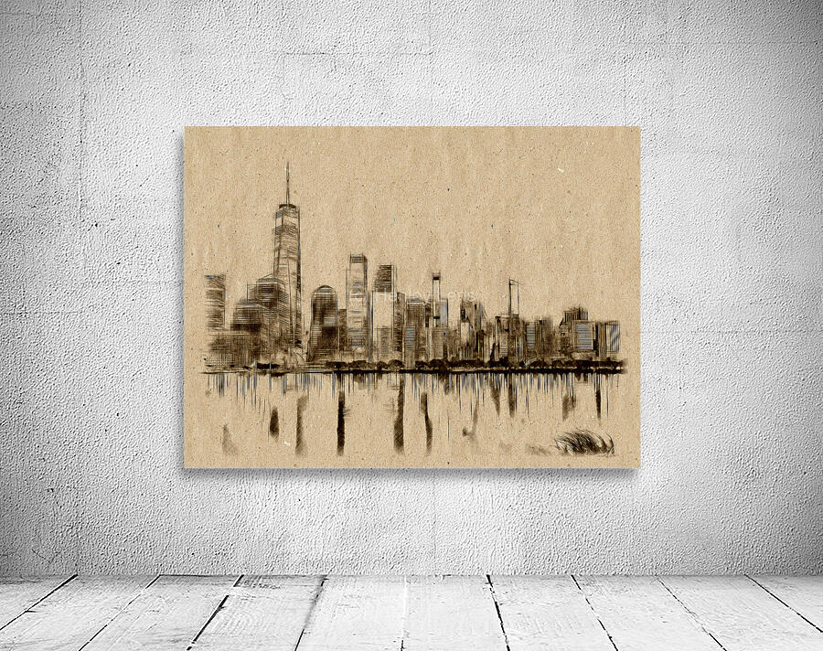 Echoes of Manhattan Wall Preview