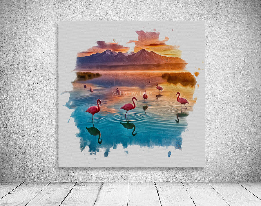 Whispers of the Sunset Tide Wall Preview