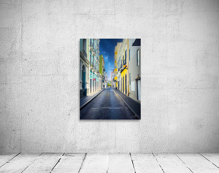 Where Color Walks in Silence Wall Preview