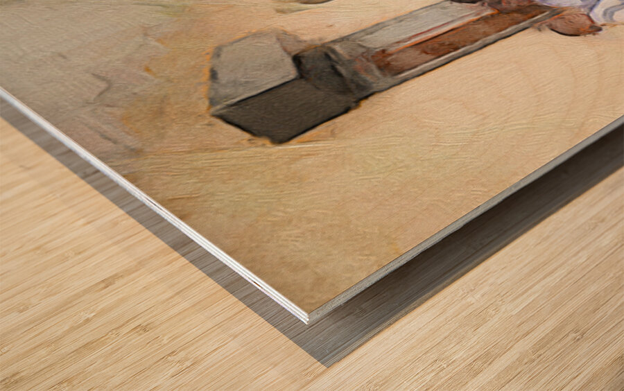 Afternoon Break Wood print