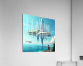 City of the wealthy Acrylic Print