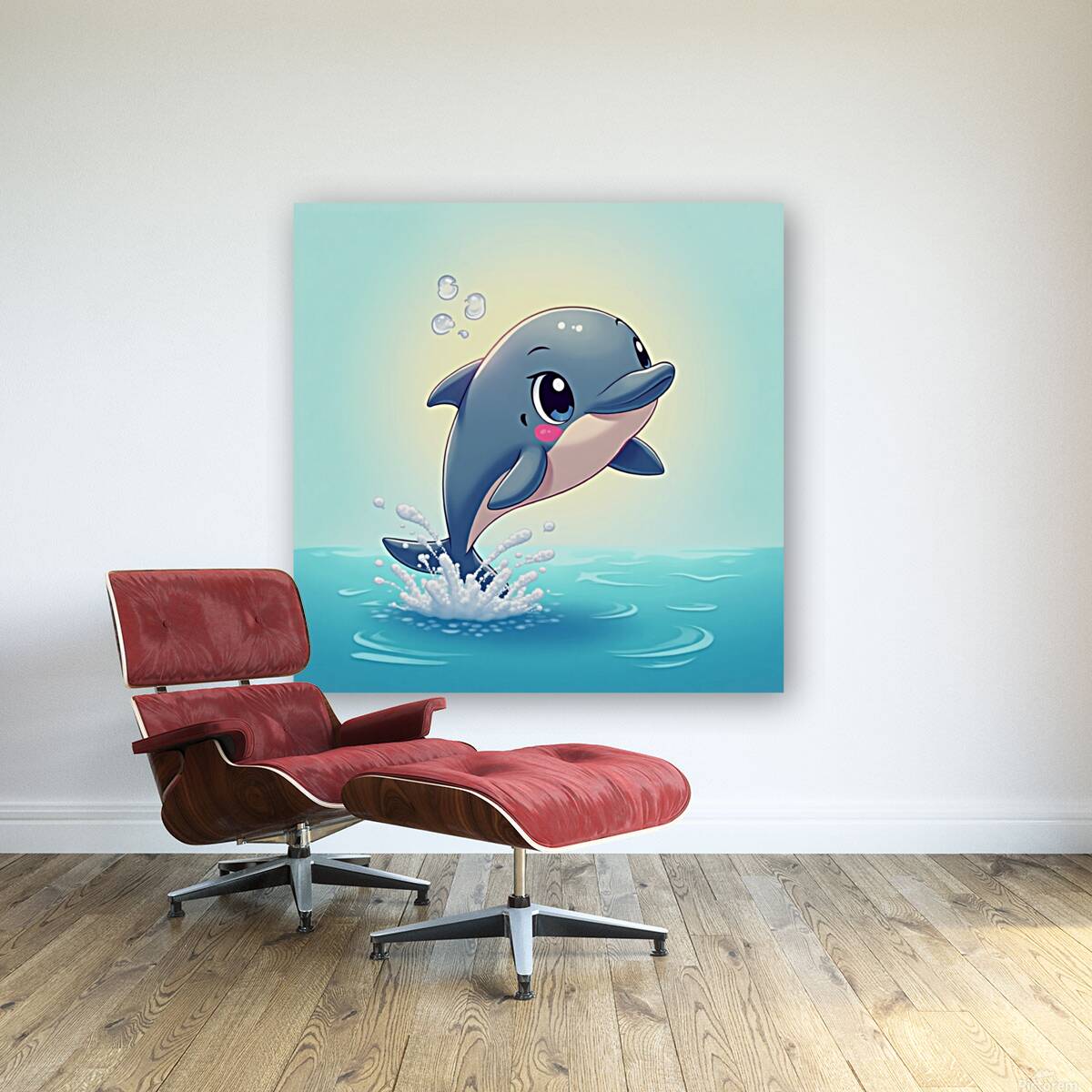 Cute dolphin Reproduction