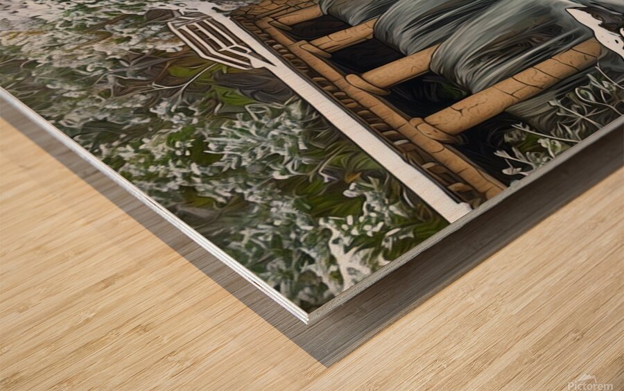 Living nature Wood print