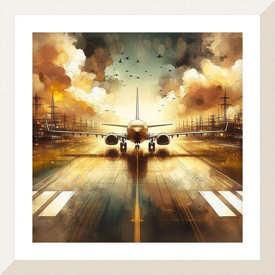 Flight Picture Frame print