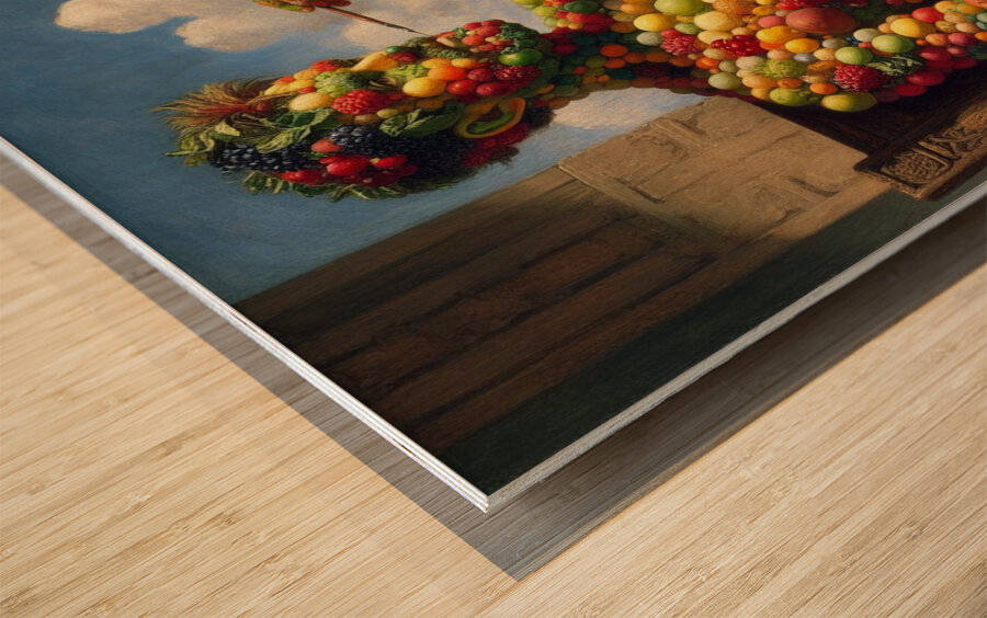 You are what you eat Wood print