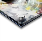 White Graffiti Reggae Acrylic print