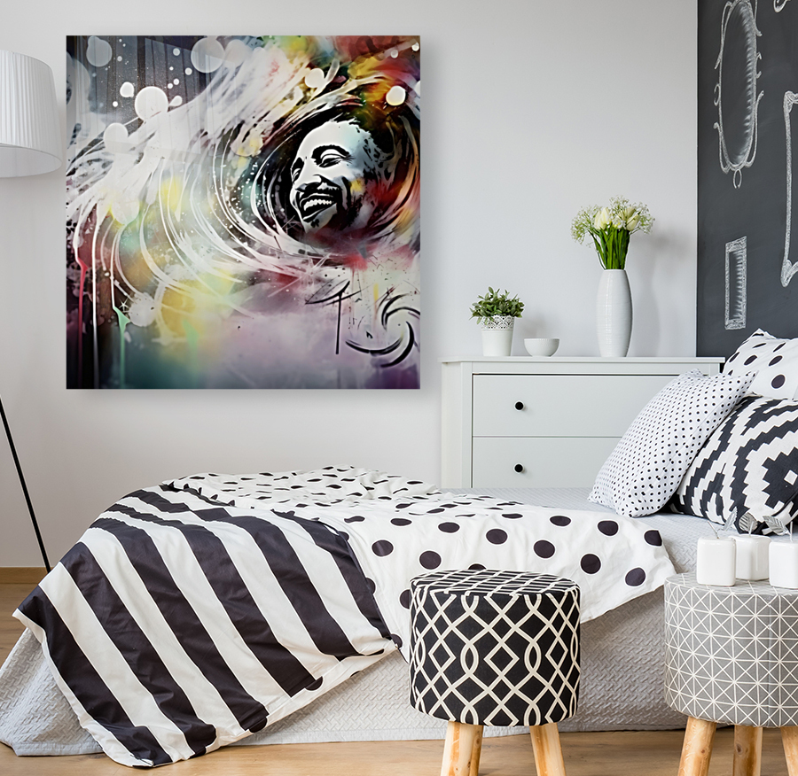 White Graffiti Reggae Reproduction